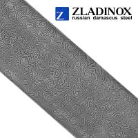Дамасская сталь ZLADINOX ZDI-1416 (узор "дикий") - торговая марка Zladinox