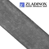 Дамасская сталь ZLADINOX ZD-0805 (узор "дикий")
