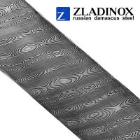 Дамасская сталь ZLADINOX ZD-0805 (узор "твист")