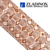 Мокуме гане ZLADINOX (узор "пирамида New") - торговая марка Zladinox