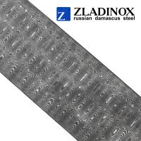 Дамасская сталь ZLADINOX ZDI-1014 (узор "капля NEW") - торговая марка Zladinox