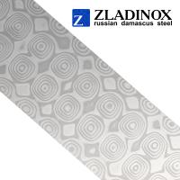 Дамасская сталь ZLADINOX ZDI-Vanadis (узор "пирамида NEW") - торговая марка Zladinox