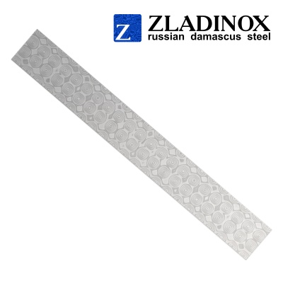 Дамасская сталь ZLADINOX ZDI-Elmax (узор "пирамида NEW") - торговая марка Zladinox