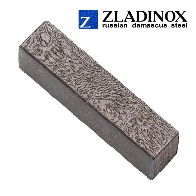 Дамасская сталь ZLADINOX ZDI-0225 (узор "дикий") - торговая марка Zladinox