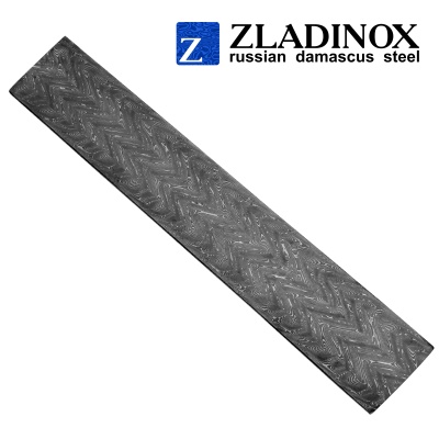 Дамасская сталь ZLADINOX ZD-0805 (узор "турецкий") - торговая марка Zladinox