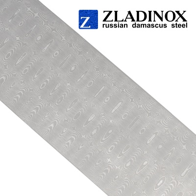 Дамасская сталь ZLADINOX ZDI-Elmax (узор "капля NEW") - торговая марка Zladinox
