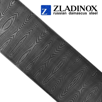 Дамасская сталь ZLADINOX ZDI-1407 (узор "ступени") - торговая марка Zladinox