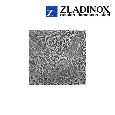 Дамасская сталь ZLADINOX ZD-0803 (узор "взрыв") - торговая марка Zladinox