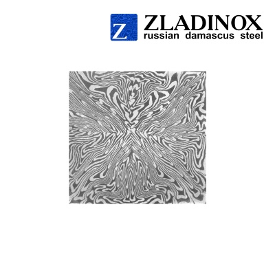 Дамасская сталь ZLADINOX ZDI-1016 (узор "взрыв") - торговая марка Zladinox
