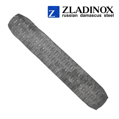 Дамасская сталь ZLADINOX ZDI-1016 (узор "капля NEW") - торговая марка Zladinox