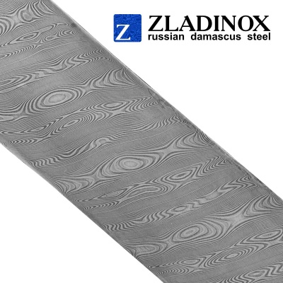 Дамасская сталь ZLADINOX ZDI-1014 (узор "твист") - торговая марка Zladinox