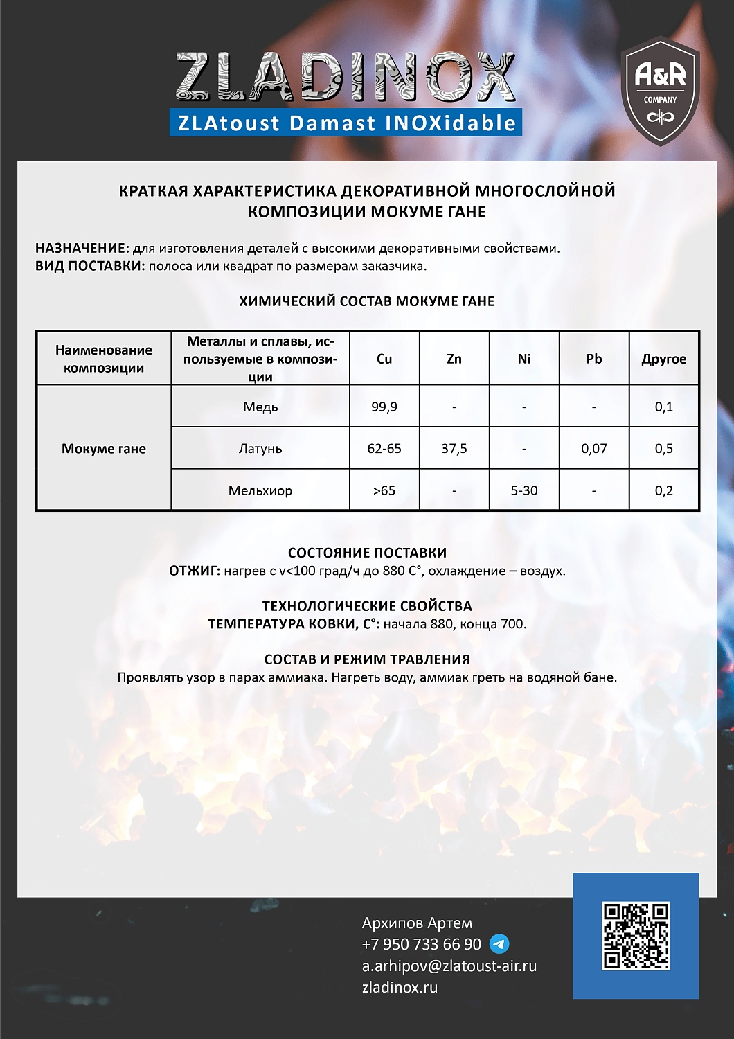 Режимы обработки мокуме гане