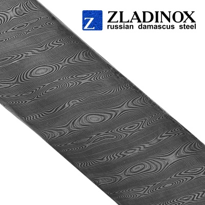 Дамасская сталь ZLADINOX ZD-0801 (узор "твист") - торговая марка Zladinox