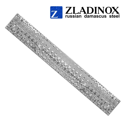 Дамасская сталь ZLADINOX ZDI-1014 (узор "капля") - торговая марка Zladinox